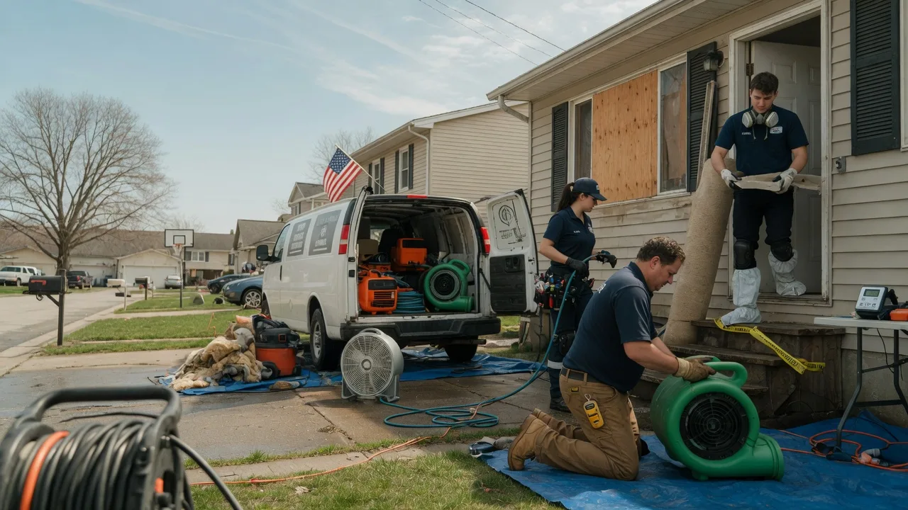 Water Damage Restoration in Bottineau, ND near me